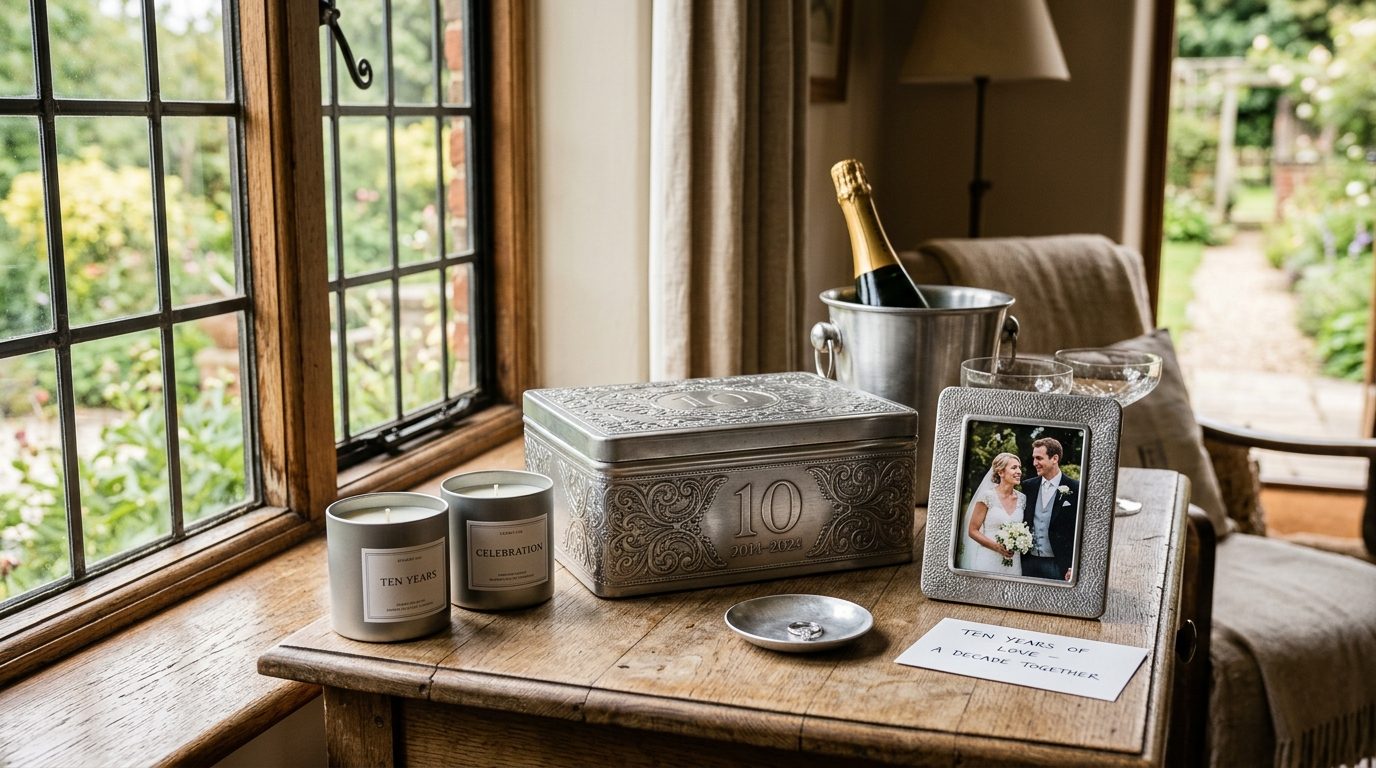 Editorial image for 10th Wedding Anniversary: Tin Gift Ideas