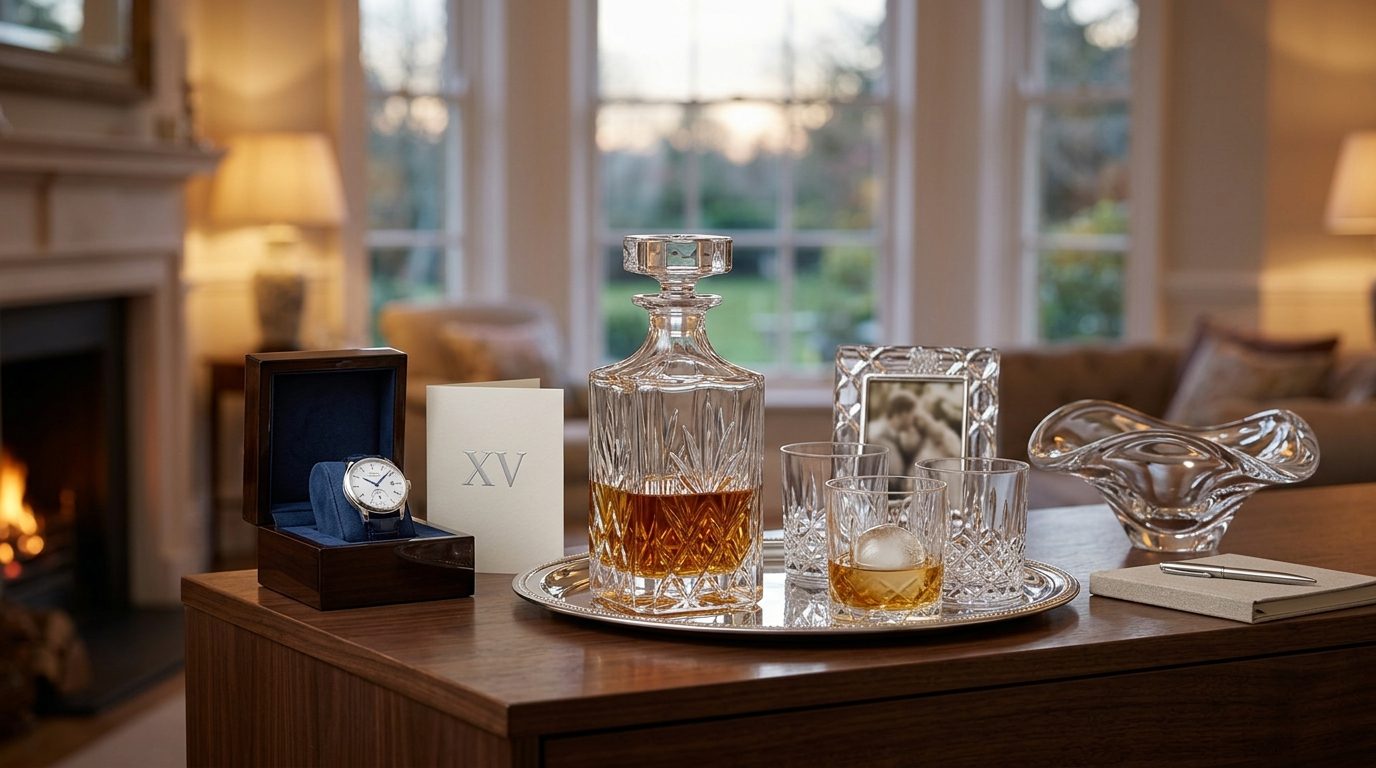 15th anniversary crystal gift ideas for 15th Wedding Anniversary: Crystal Gifts