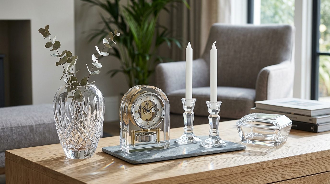 Crystal for the home (£40-400) for 15th Wedding Anniversary: Crystal Gifts