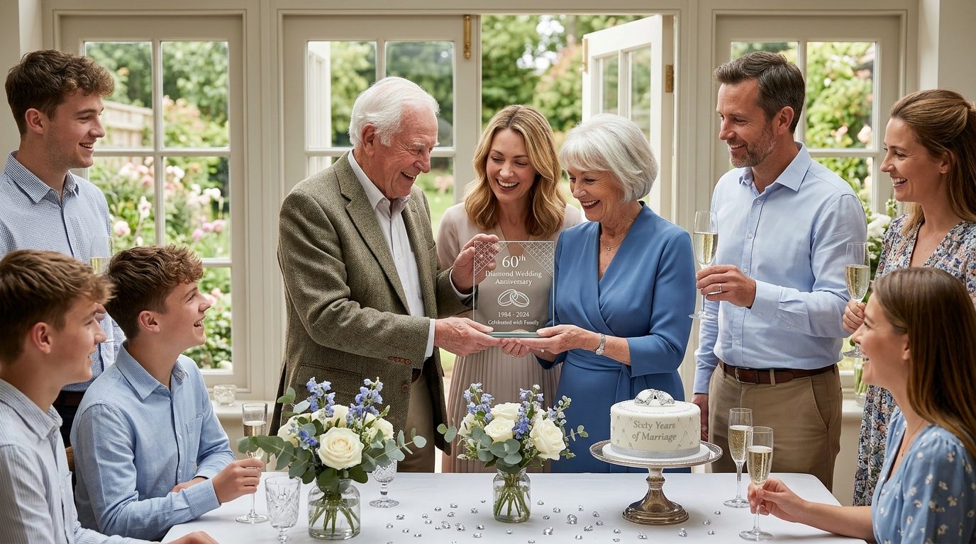 How to celebrate your diamond wedding anniversary for 60th Diamond Wedding Anniversary Guide