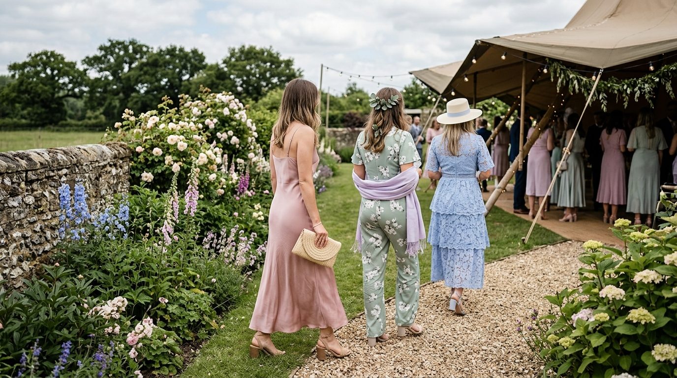 A first-hand account: Norfolk, 2025 for Aesthetic Wedding Dress Codes: Garden Pastels & More