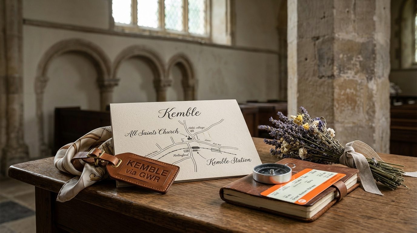 How to get to Kemble for the day (or just to visit) for All Saints Kemble: The Royal Wedding Venue Guide