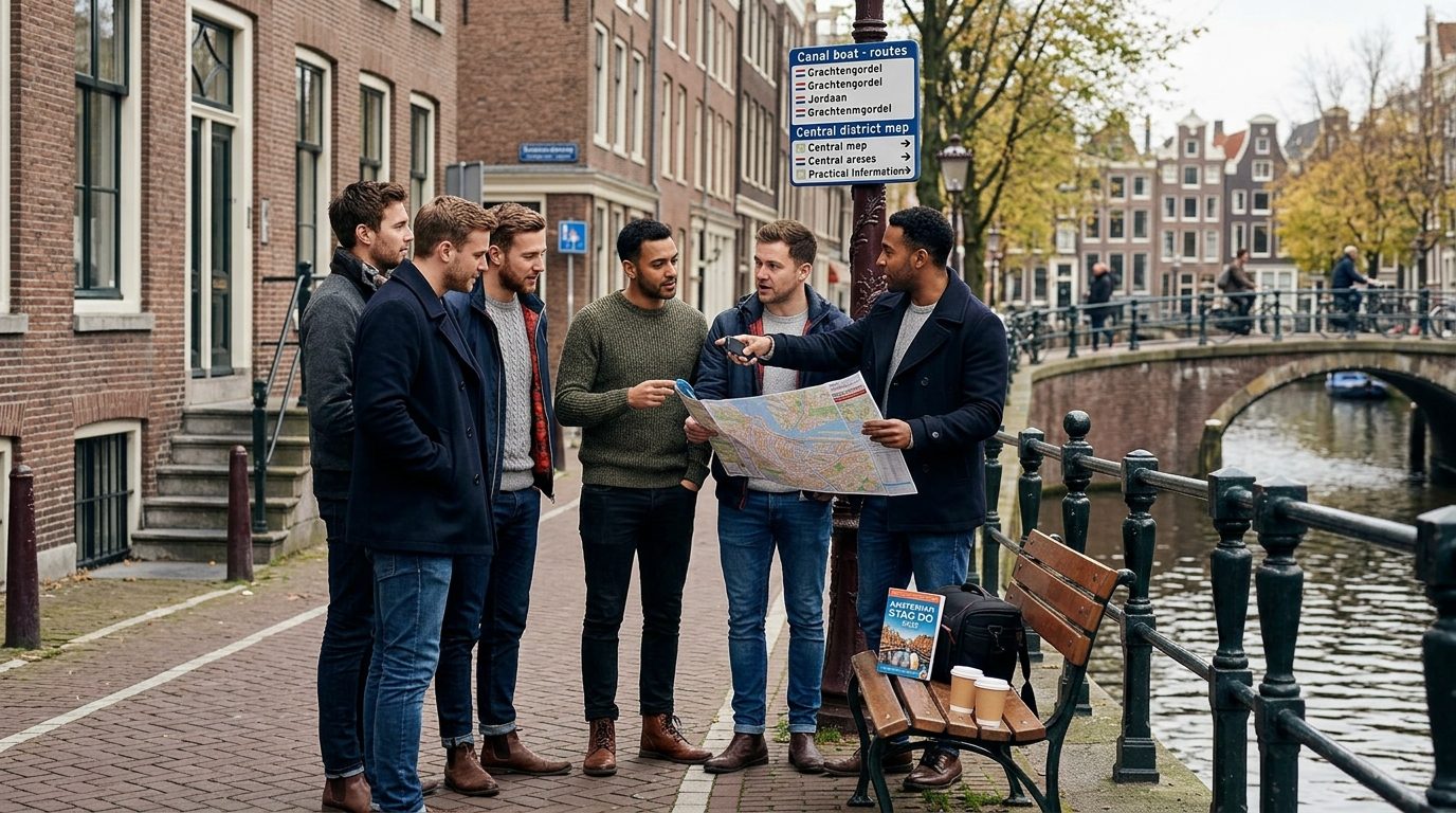 Practical information for Amsterdam Stag Do 2026: The UK Group Guide