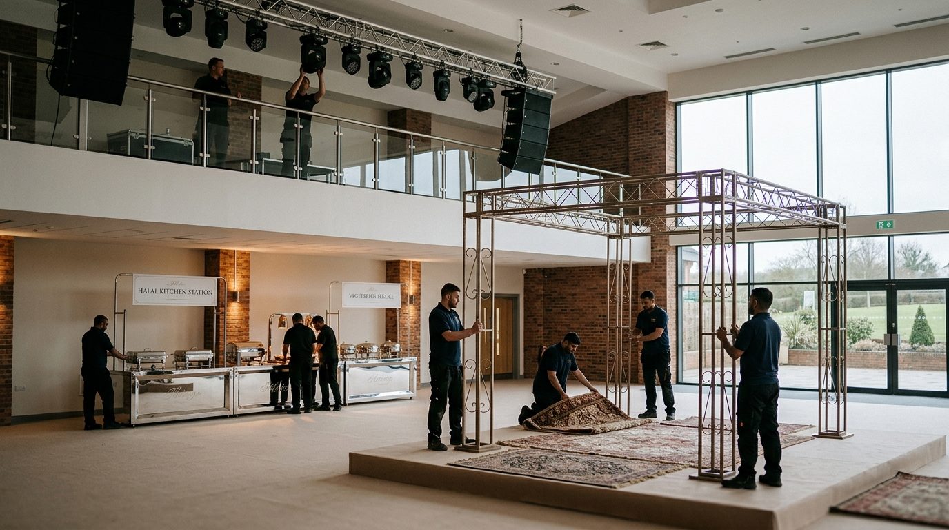 Ceremony requirements for Planning an Asian Wedding: The Venue Essentials