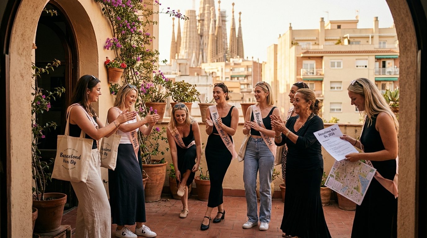 Barcelona hen do activities for Barcelona Hen Do 2026: The UK Group Guide