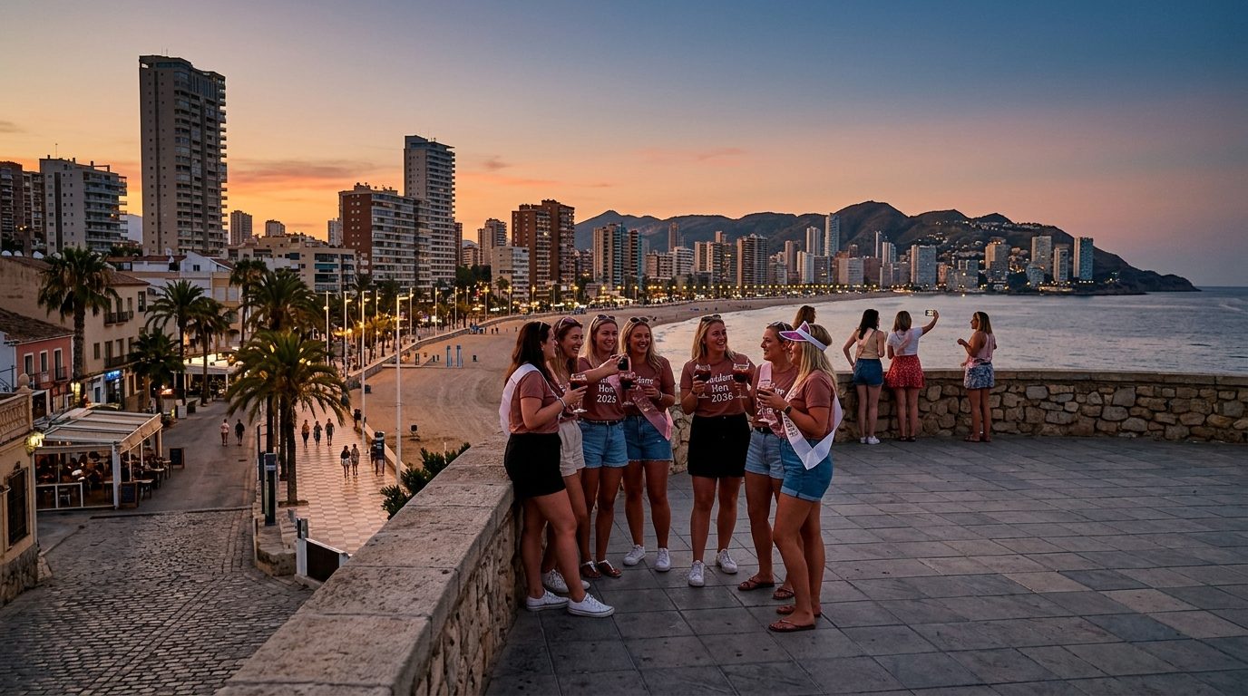 Best Hen Do Activities in Benidorm for Benidorm Hen Do 2026: The UK Group Guide