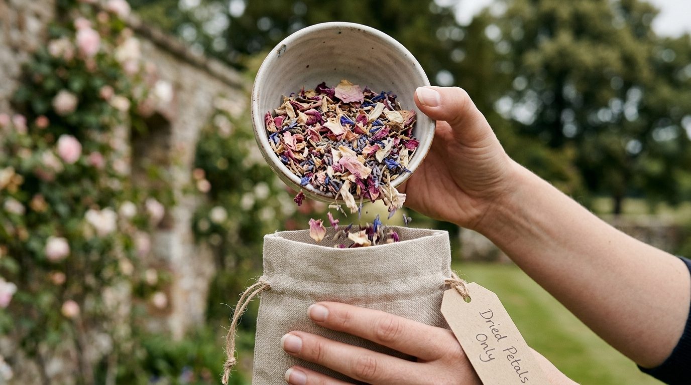 Editorial image for Biodegradable Confetti: The 2026 UK Wedding Exit