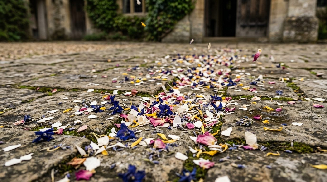 What UK venues actually say about confetti rules for Biodegradable Confetti: The 2026 UK Wedding Exit