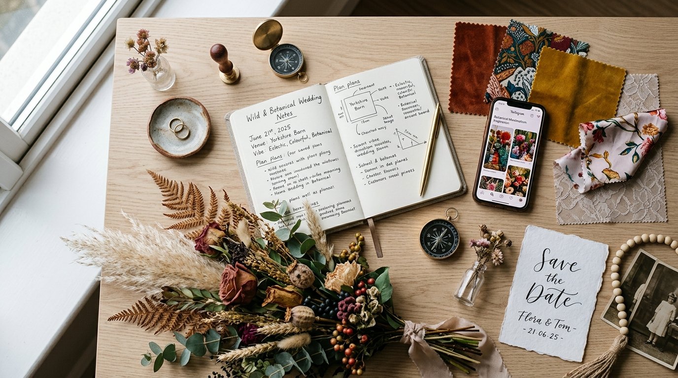 Botanical Maximalism: The Anti-Minimalist Wedding Trend — editorial photography for Weddings Hub