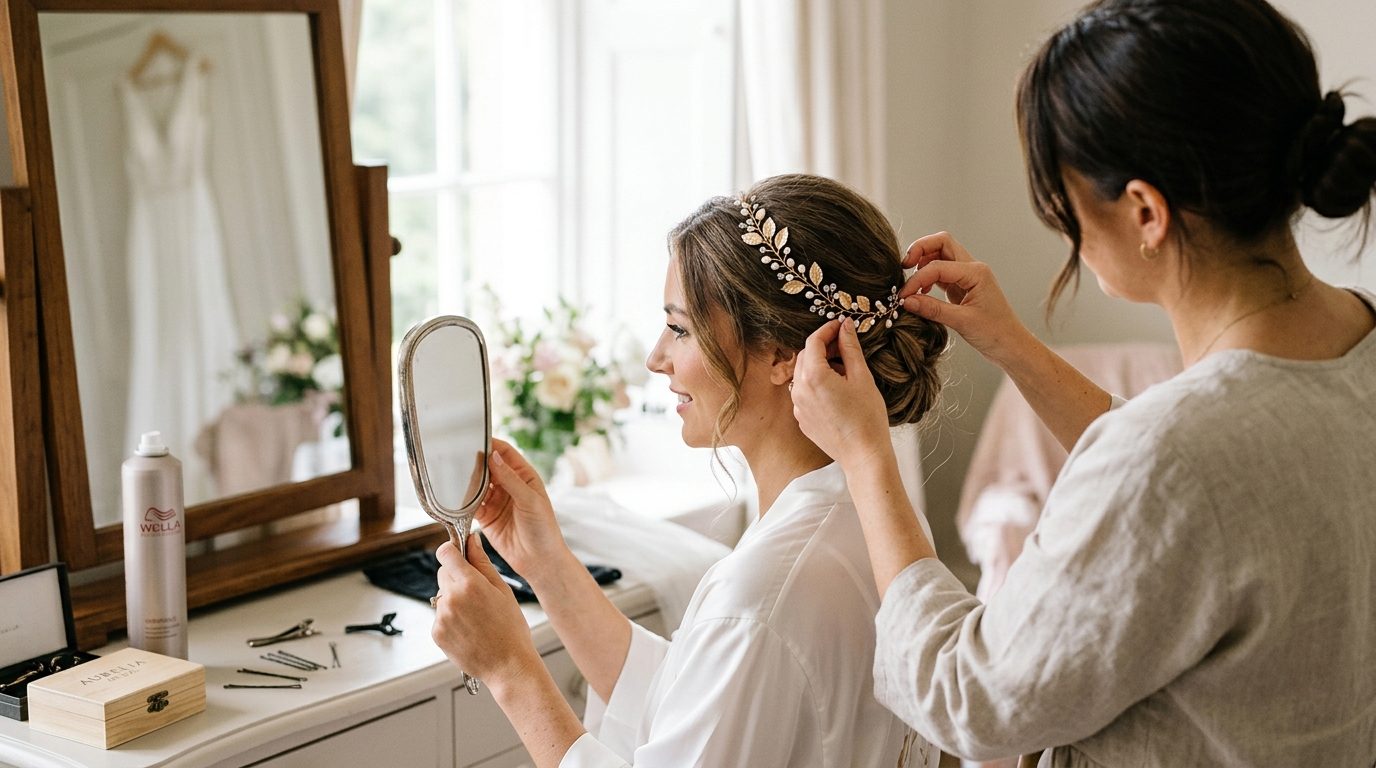 How to work with your stylist for Bridal Hair Accessories UK 2026: Pins, Combs & Vines