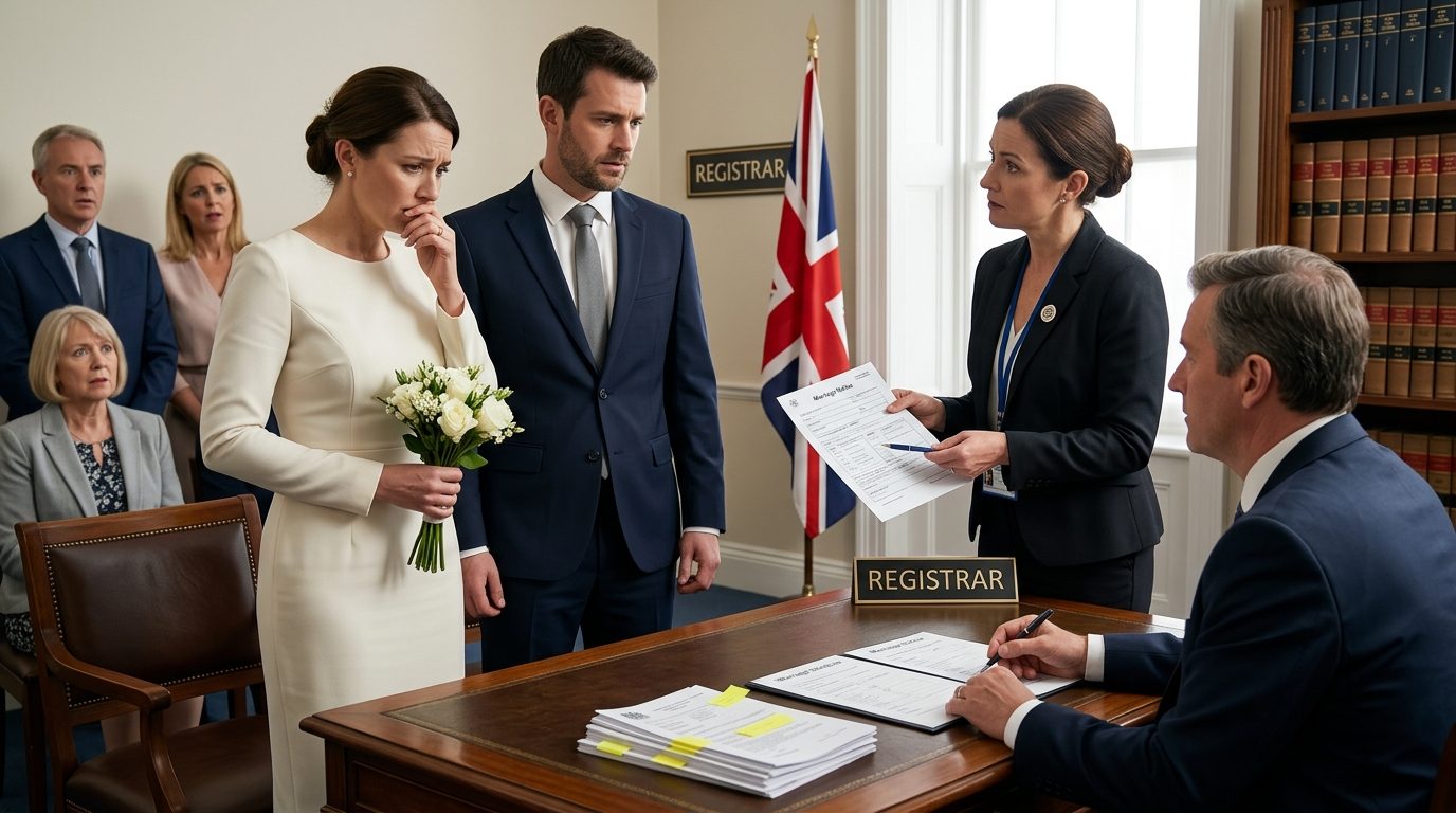 What happens if a registrar refuses your ceremony for Can a Registrar Refuse to Marry You in the UK?