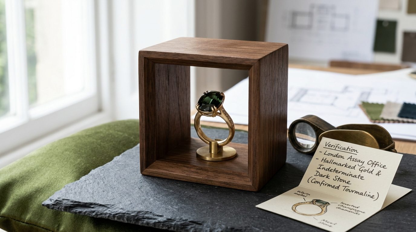Warm metal and darker stones for Celebrity Engagement Rings of 2026