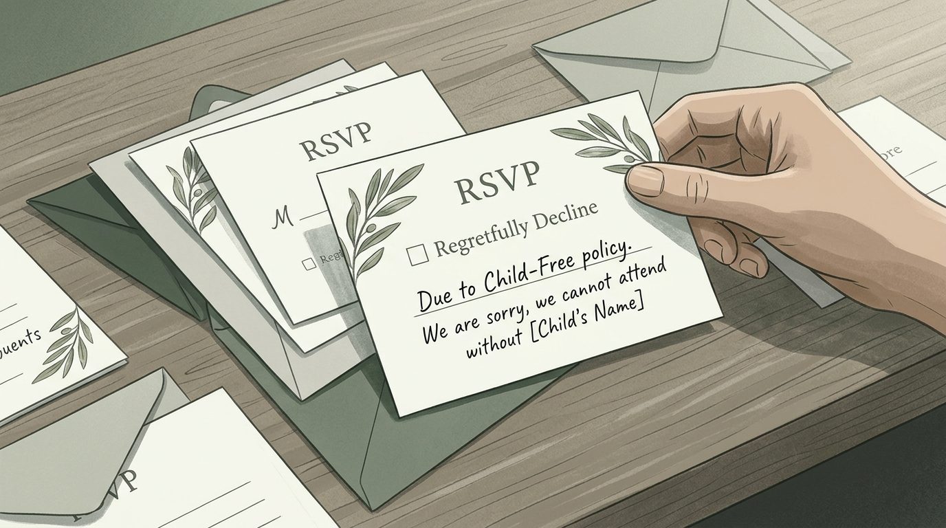 Editorial image for Child-Free Wedding: My Sister Hasn't Spoken to Me Since