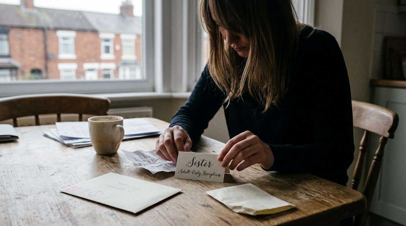 What happened after the wedding for Child-Free Wedding: My Sister Hasn't Spoken to Me Since