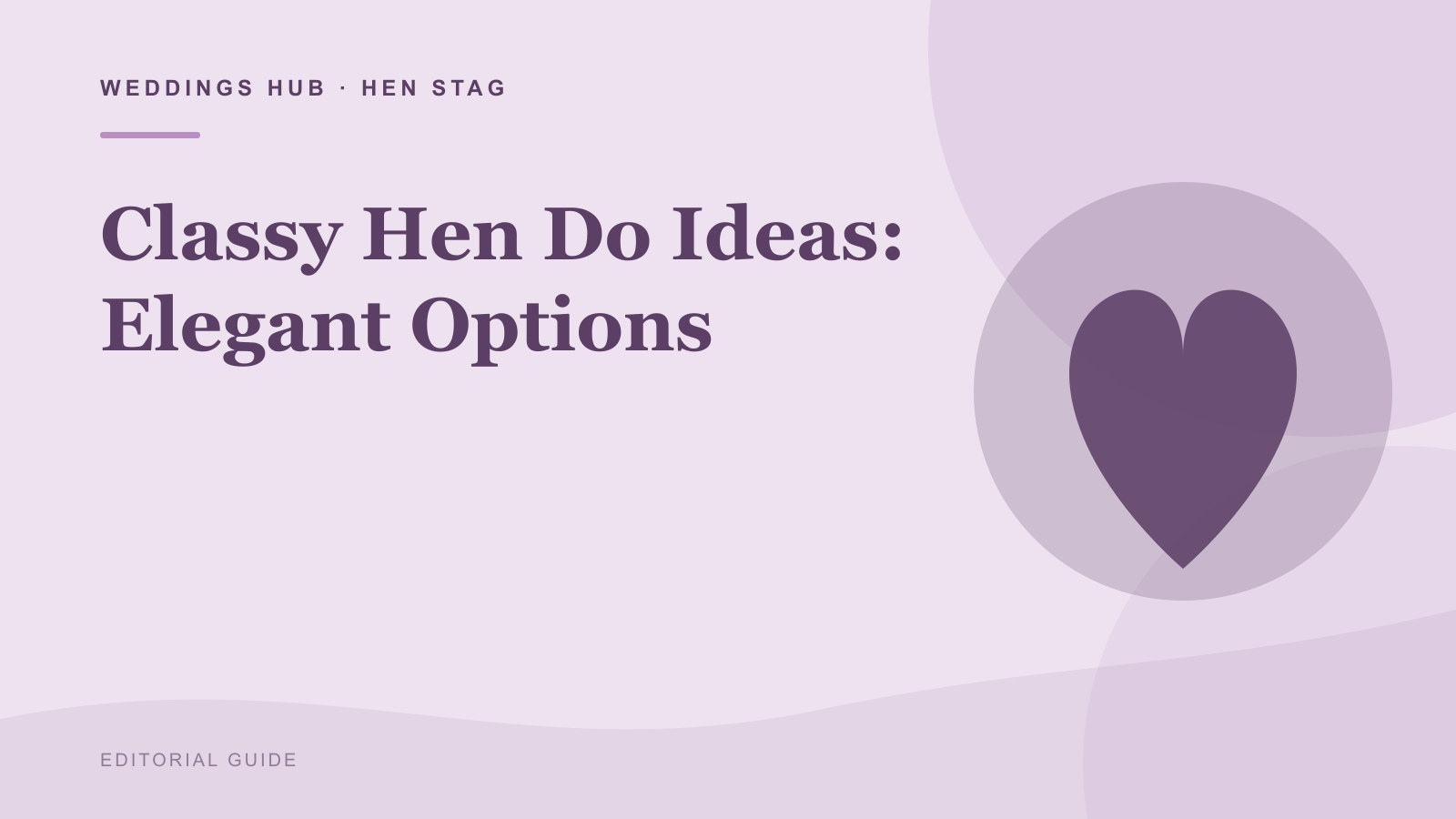 Editorial illustration for Classy Hen Do Ideas: Elegant Options