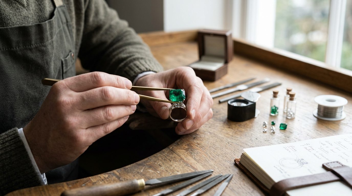 Emerald — the high-maintenance option worth considering for Coloured-Gemstone Engagement Rings: Sales Up 55%