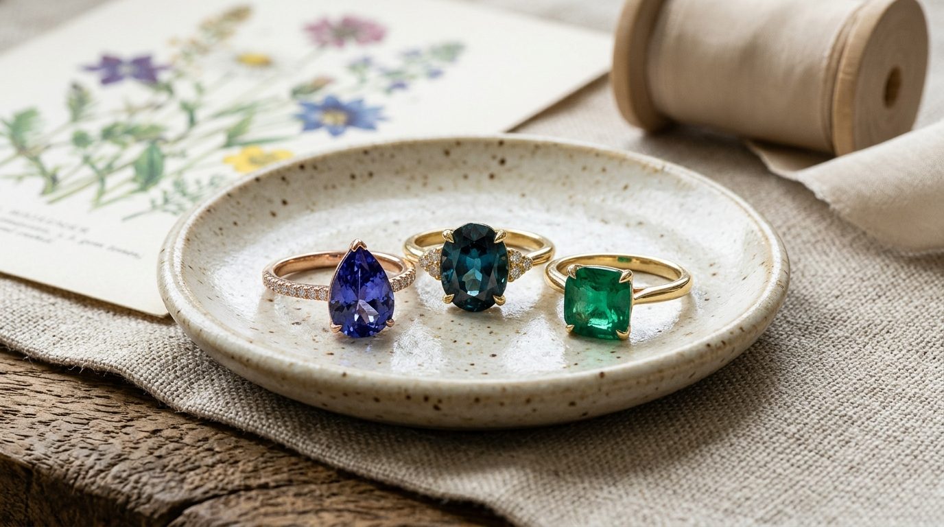 Other stones worth considering for Coloured-Gemstone Engagement Rings: Sales Up 55%