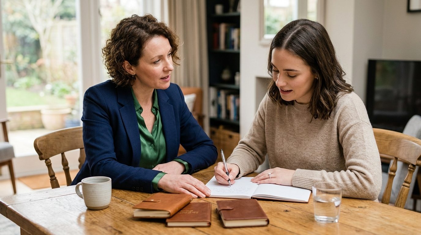 The professional alternative: vow-writing sessions with a celebrant for Why 63% of Couples Won't Use AI for Wedding Vows