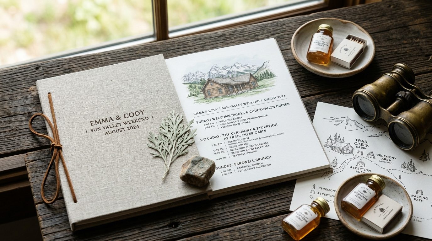 What happened during the Sun Valley weekend? for Emma Roberts & Cody John's Sun Valley Wedding Ideas