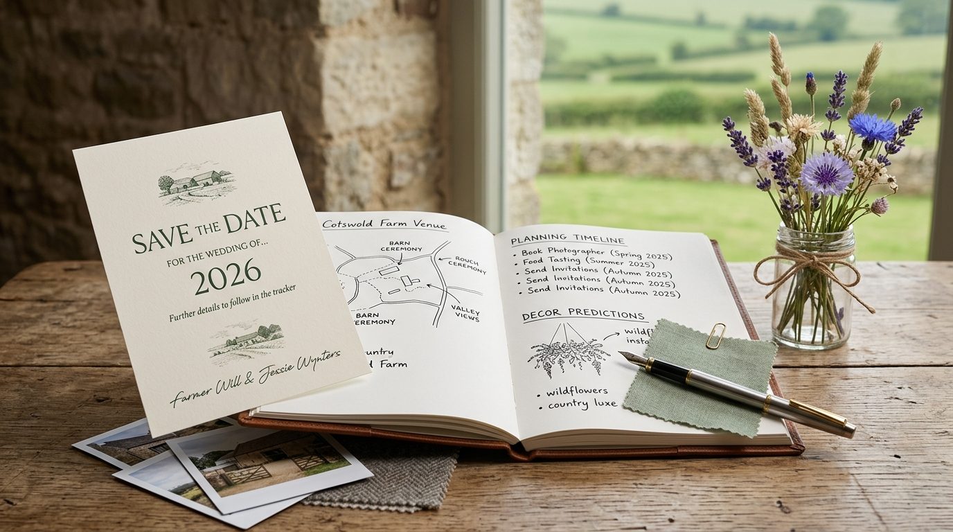 Editorial image for Farmer Will & Jessie Wynters: Wedding Tracker 2026
