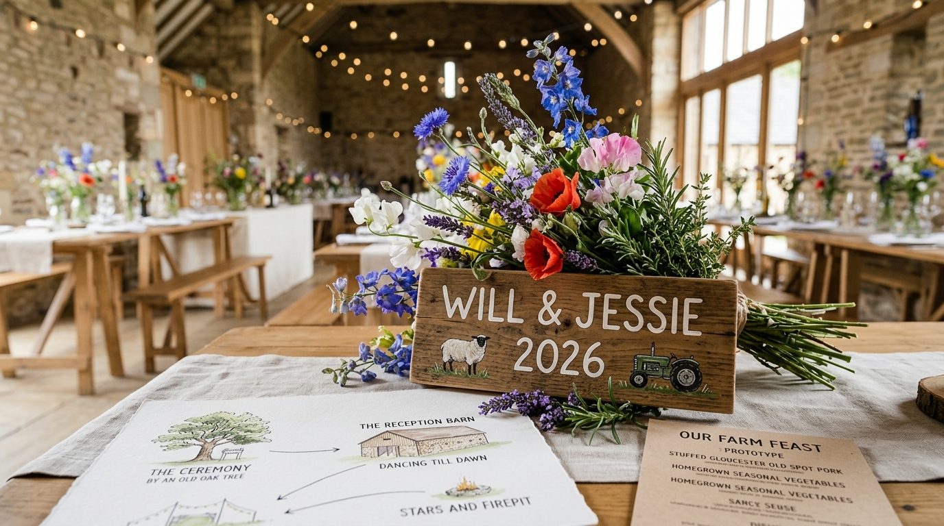 What kind of wedding would it be? for Farmer Will & Jessie Wynters: Wedding Tracker 2026