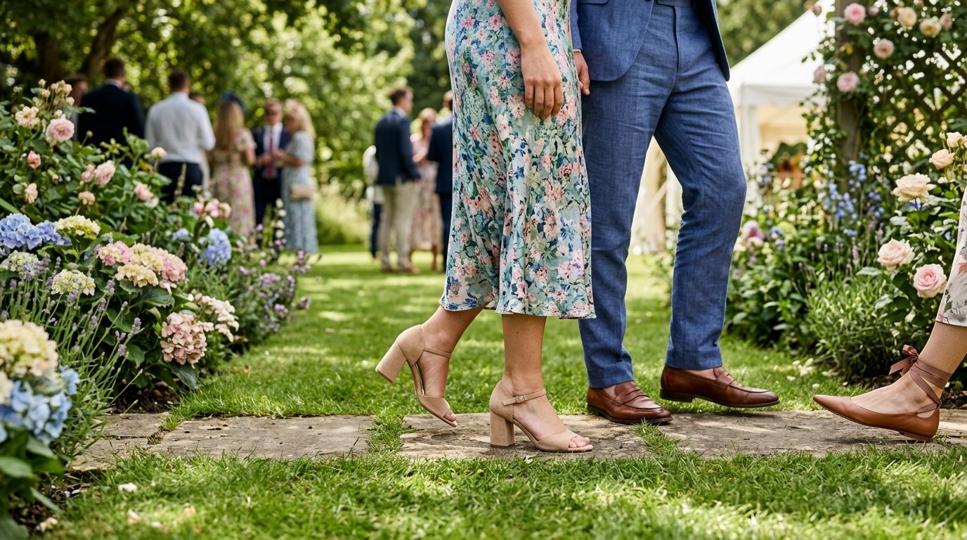 Editorial image for Garden Party Wedding Guest Outfit UK 2026