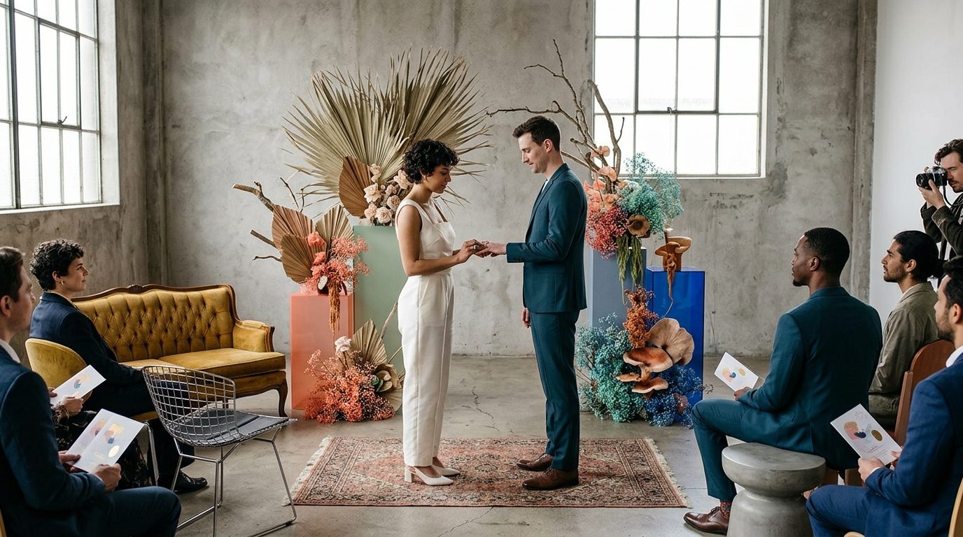 Change 5: traditions are optional, aesthetics are not for Gen Z Now Outnumber Millennial Brides: 5 Changes
