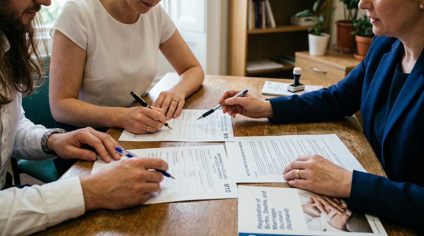 Key difference 3: the notice process for Getting Married in Scotland: UK Legal Differences