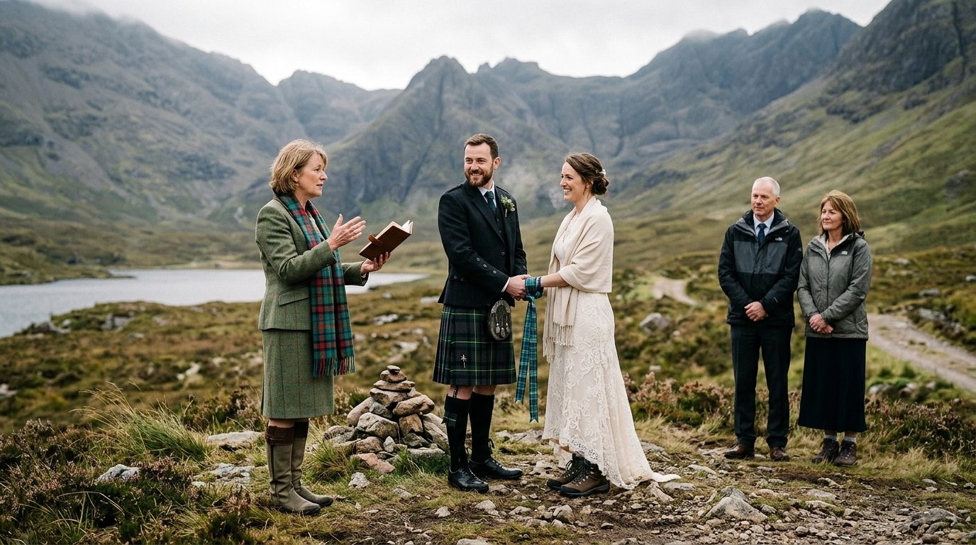 Practical steps for an English couple marrying in Scotland for Getting Married in Scotland: UK Legal Differences