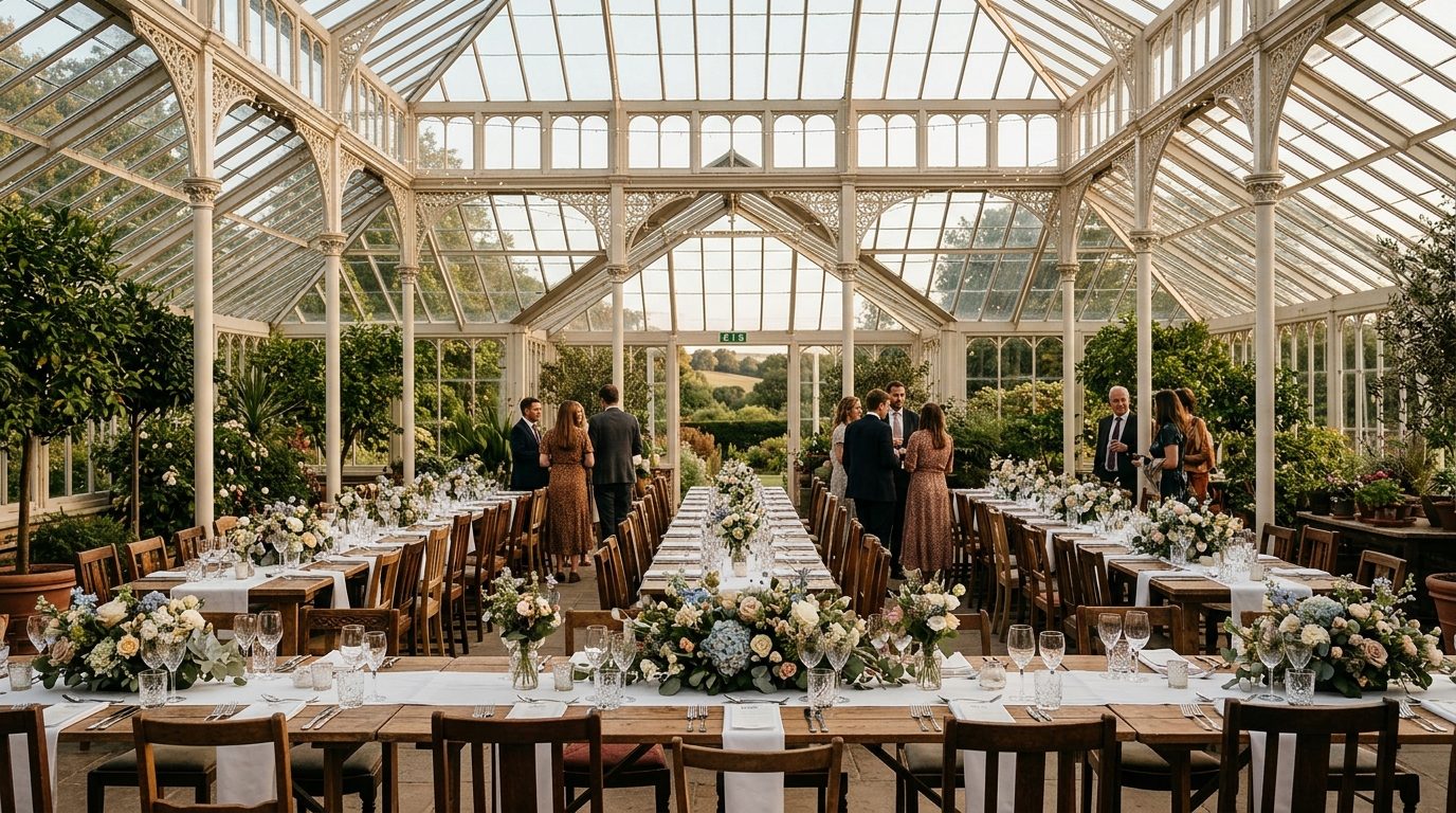 The 14 venues for Glass Greenhouse Weddings: 14 UK Venues for 2026