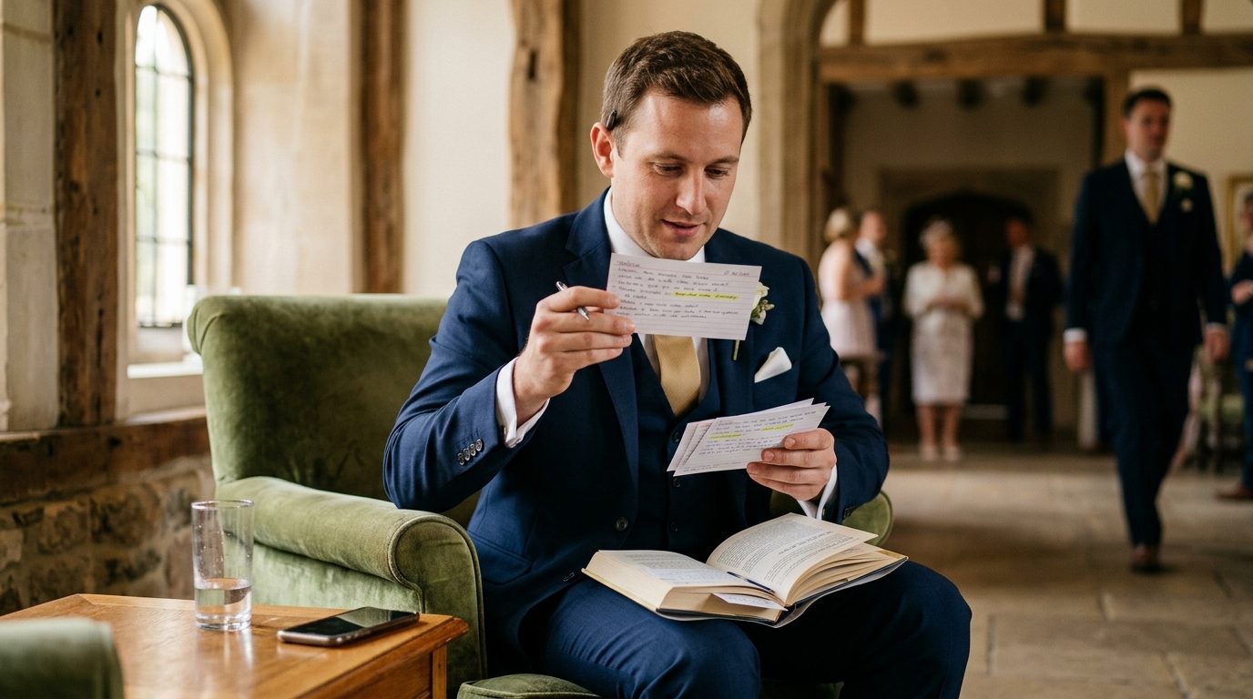 Best man speech timing: a quick guide for Groomsmen Duties UK: Best Man & Ushers Guide 2026