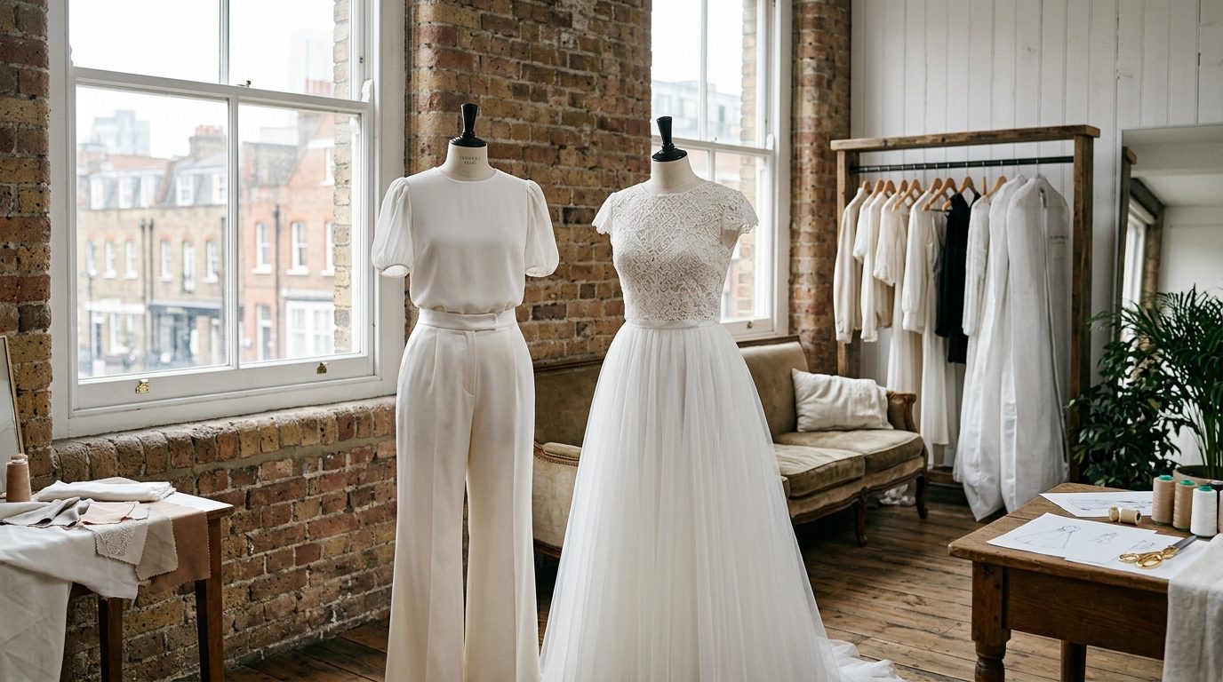 Editorial image for Halfpenny London: Why Stylish UK Brides Book Shoreditch