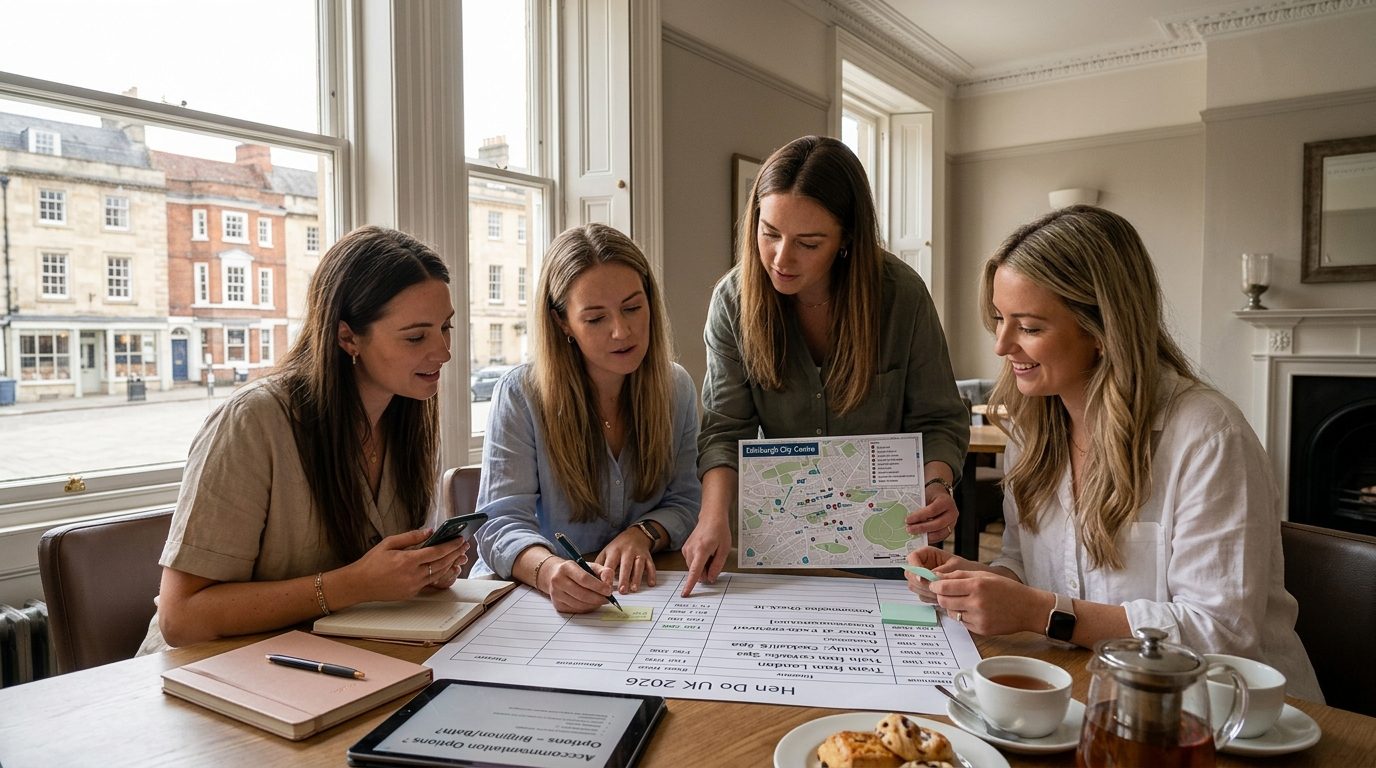 Step 7: Plan the itinerary for Hen Do Planning UK 2026: The Complete Guide