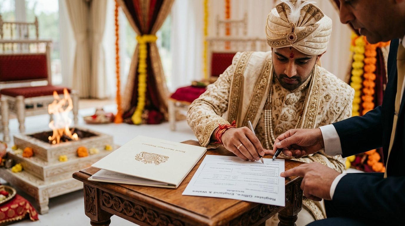 Legal recognition in England and Wales for Hindu Wedding Traditions UK: The Complete Guide