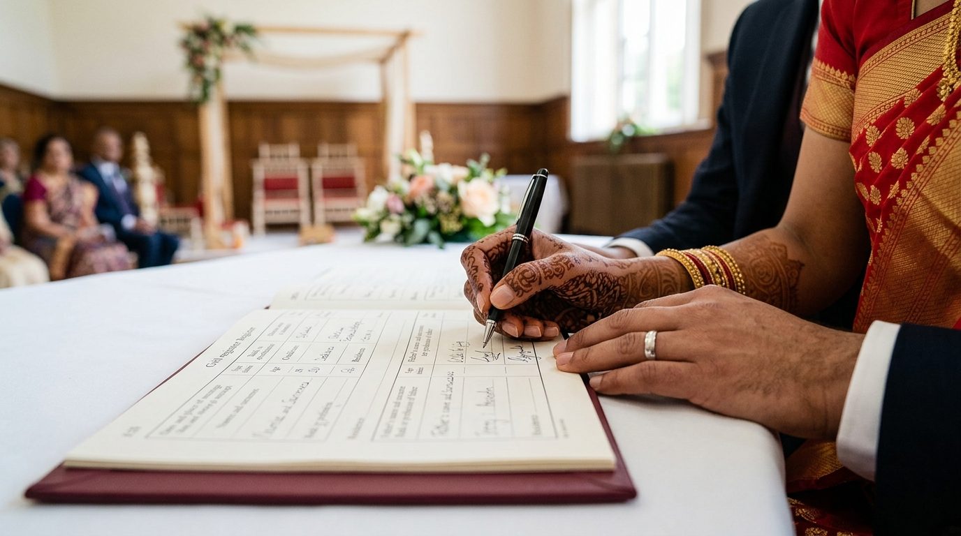 Legal recognition in England and Wales for Hindu Wedding Traditions UK: The Complete Guide