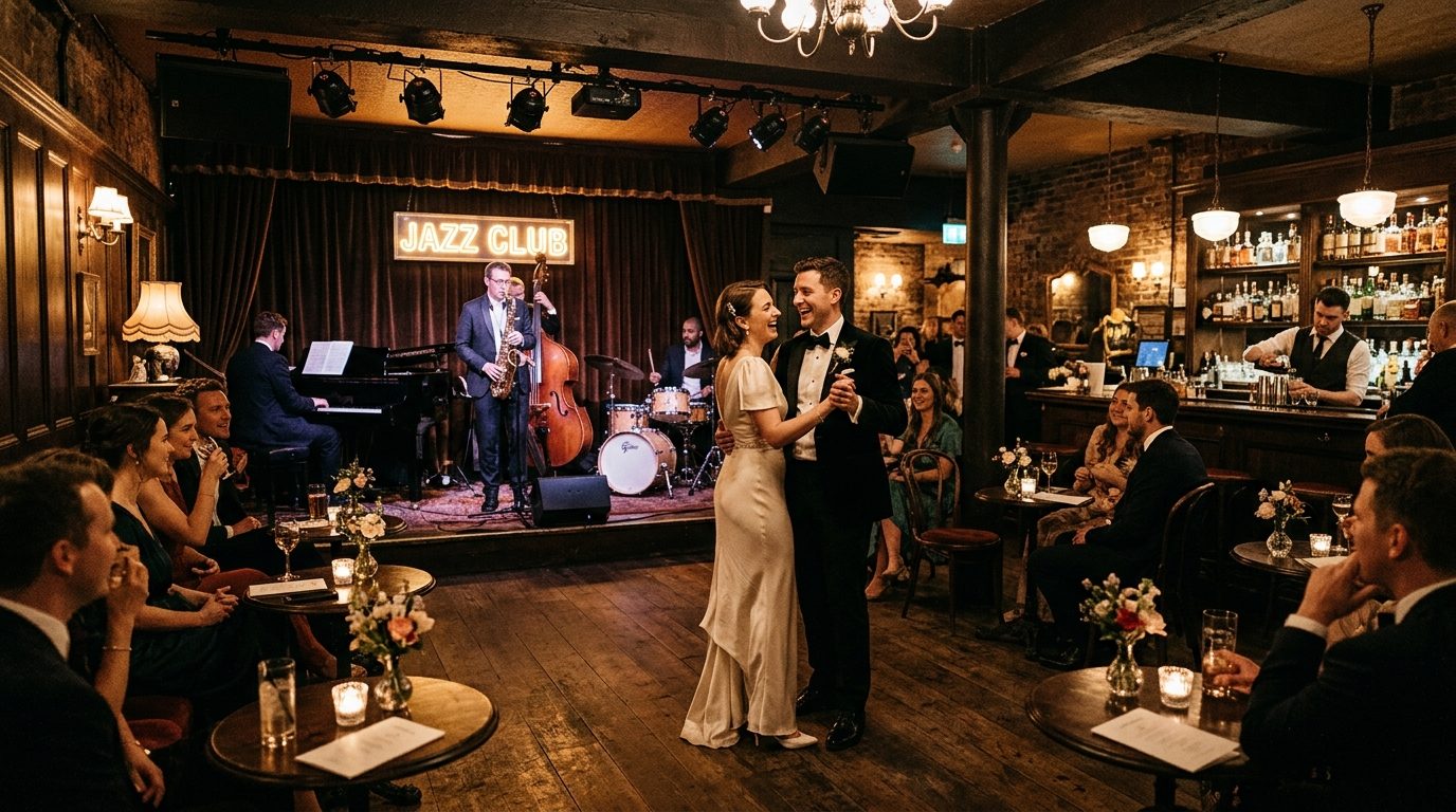 Editorial image for Jazz Club & Speakeasy Weddings: 12 Best UK Venues