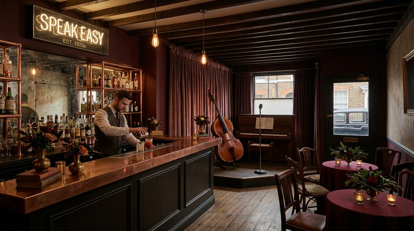 London's best jazz club and speakeasy wedding venues for Jazz Club & Speakeasy Weddings: 12 Best UK Venues