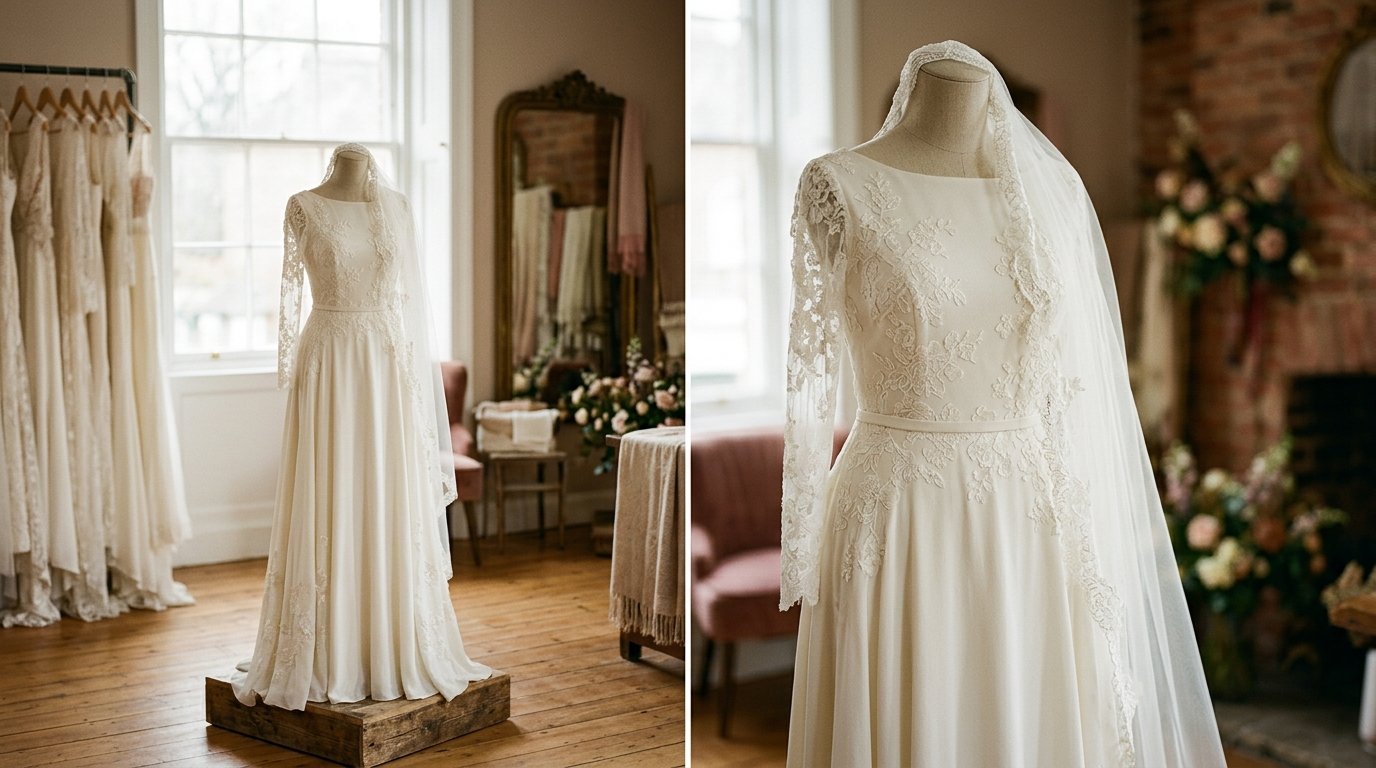 Juliet Cap Veils: The Old Hollywood Bridal Revival — What dress it works with, editorial photography for Weddings Hub