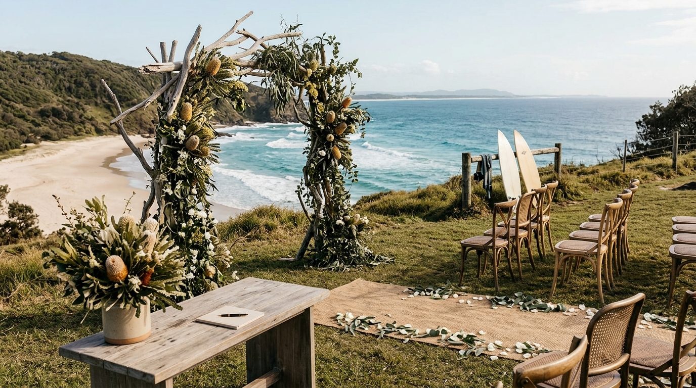 Byron Bay — the Hemsworth home base for Liam Hemsworth & Gabriella Brooks: Wedding Watch 2026