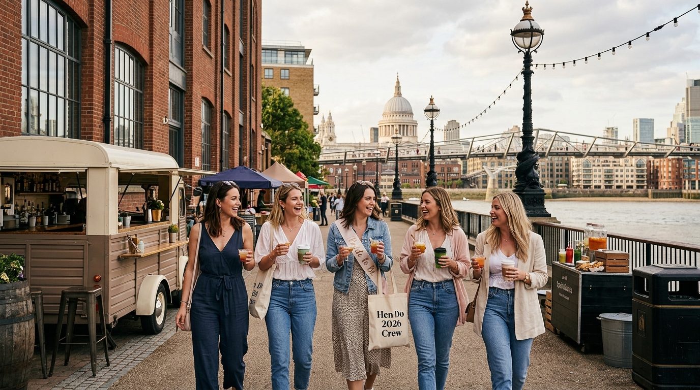 London hen do activities for London Hen Do 2026: The Complete Guide