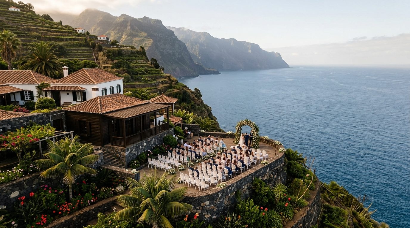 Madeira wedding venues: the full breakdown for Madeira Wedding Inspiration: Get the Ronaldo Look