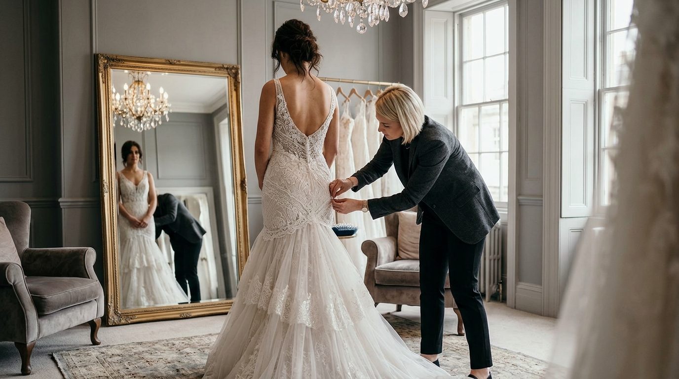 UK bridal boutiques and designers for mermaid gowns for Mermaid Wedding Dresses UK 2026: Guide & Prices