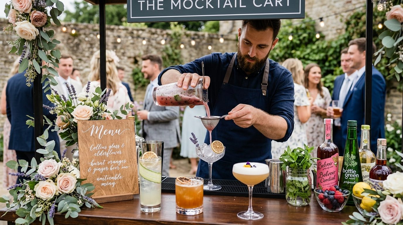 Editorial image for UK Wedding Mocktail Bars: 30 Recipes & Where to Hire