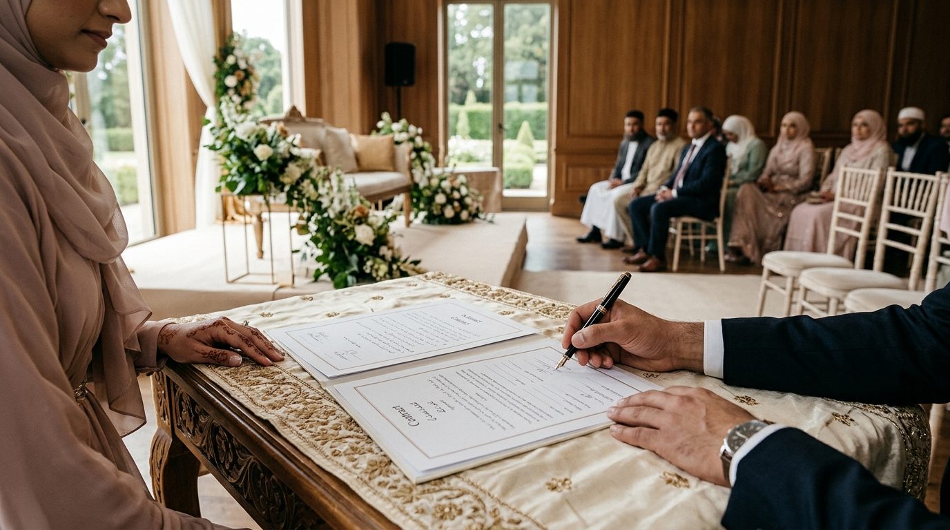 Venues for UK Muslim weddings for Muslim Wedding (Nikah) UK: The Complete Guide