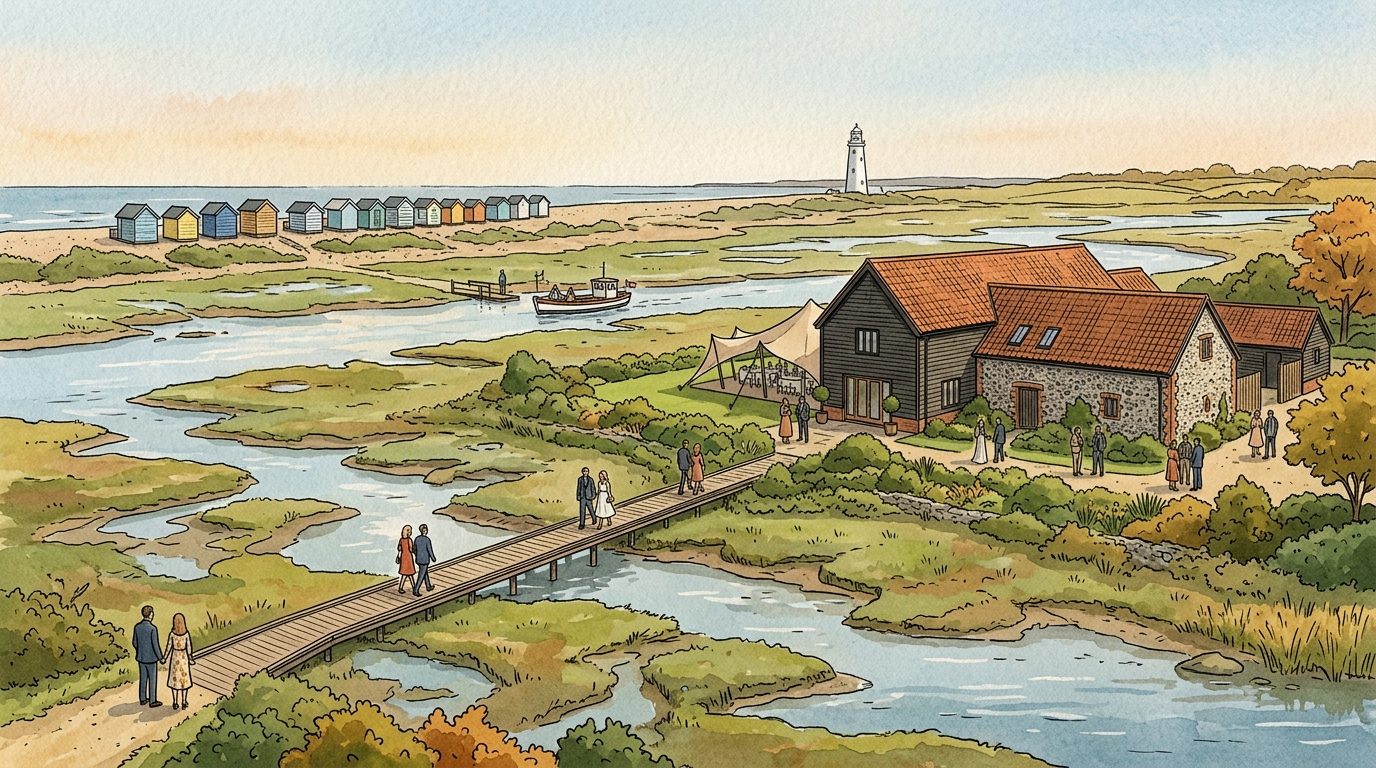 Suffolk's venue landscape for Norfolk & Suffolk Wedding Venues: 14 Best for 2026