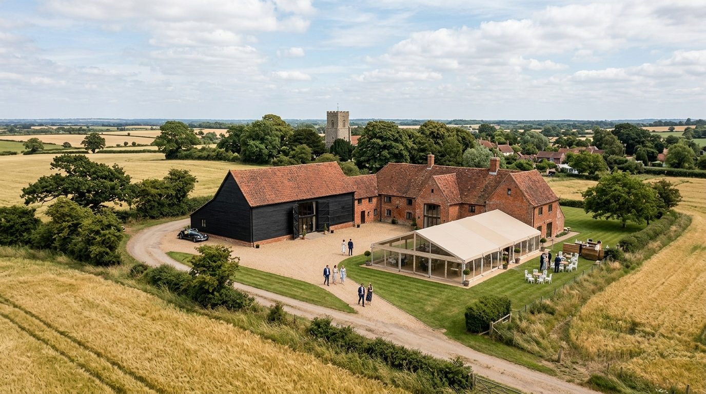 Suffolk's venue landscape for Norfolk & Suffolk Wedding Venues: 14 Best for 2026