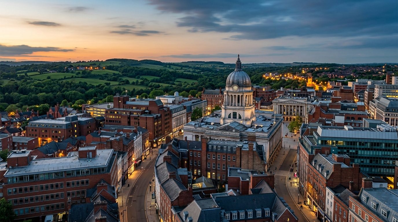 Nottinghamshire vs Derbyshire — the East Midlands comparison for Nottingham Wedding Venues: 12 Best for 2026