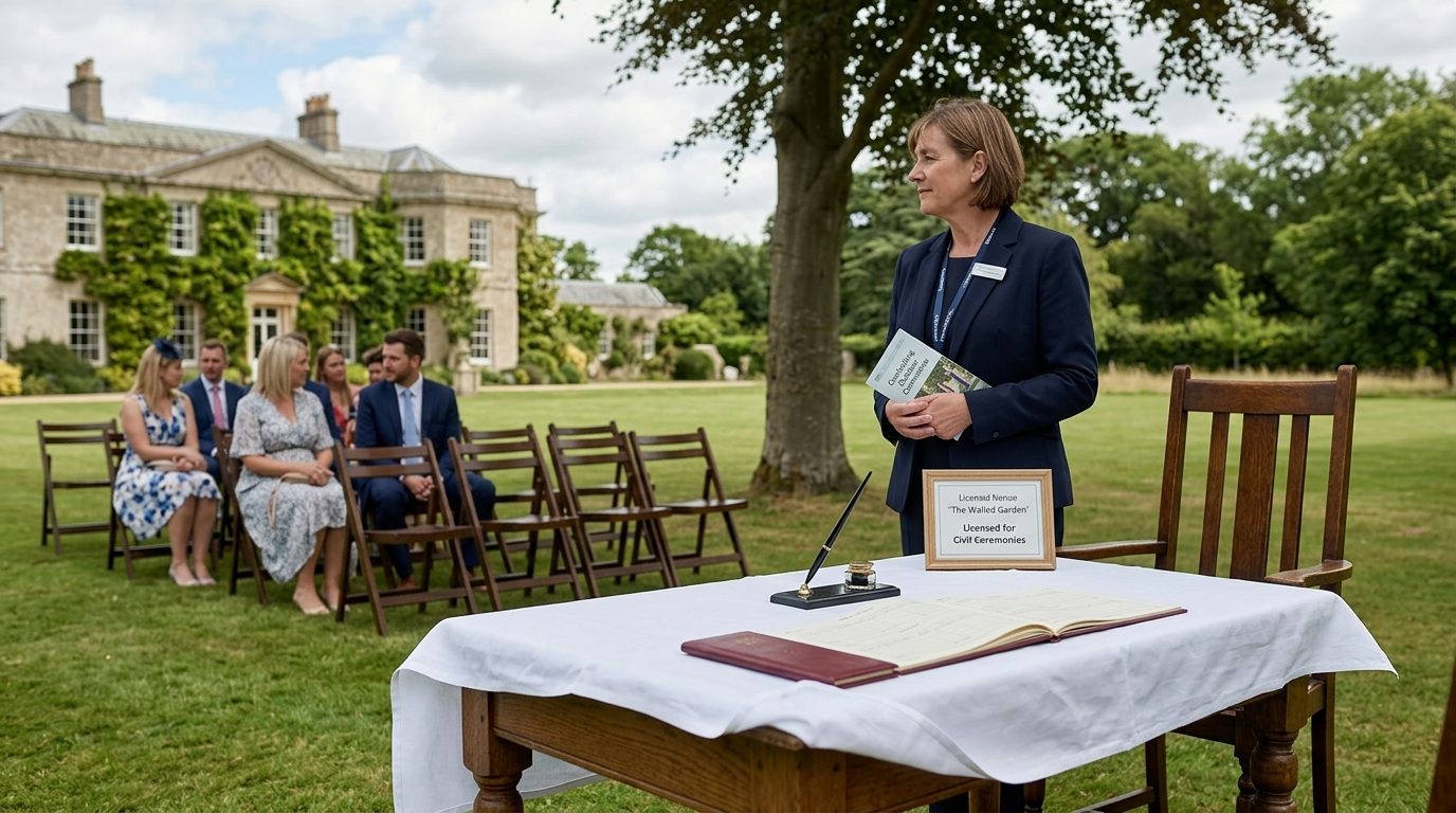 What "seemly and dignified" means in practice for Outdoor Wedding Ceremonies: The 2022 Law Change