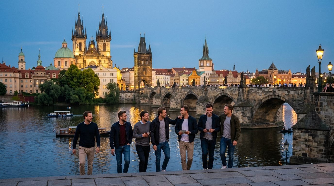 Practical information for UK groups for Prague Stag Do 2026: The UK Group Guide