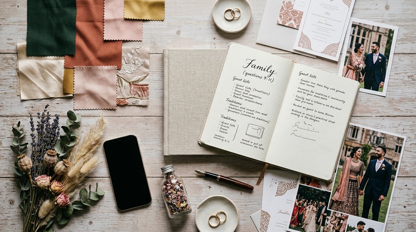 18 Questions to Ask Before Saying Yes to the Engagement — Family (questions 9-11), editorial photography for Weddings Hub